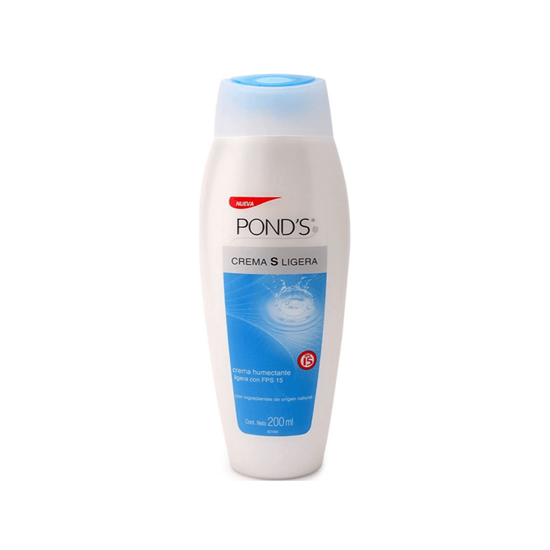 Imagen de Crema humectante ligera con FPS 15 POND'S Crema S 200ml