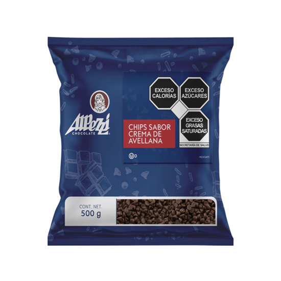 Imagen de Chips sabor crema de avellana Alpezzi 500g