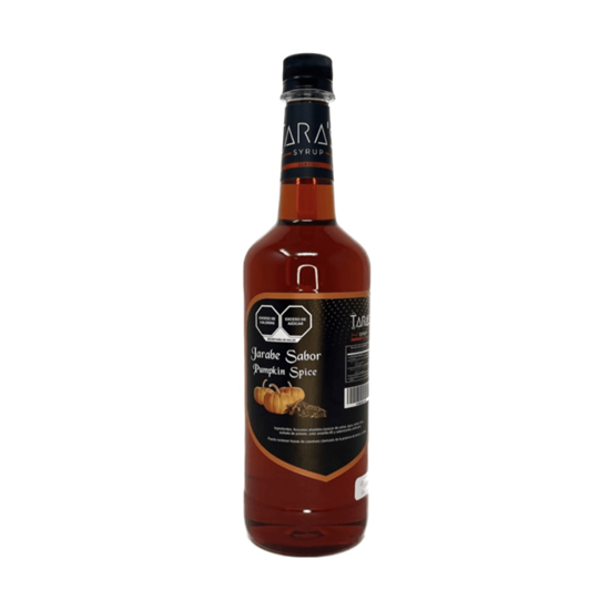 Imagen de Jarabe sabor pumpkin spice para bebidas Tara's Syrups 1L