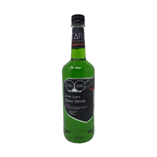 Imagen de Jarabe sabor menta verde para bebidas Tara's Syrups 1L