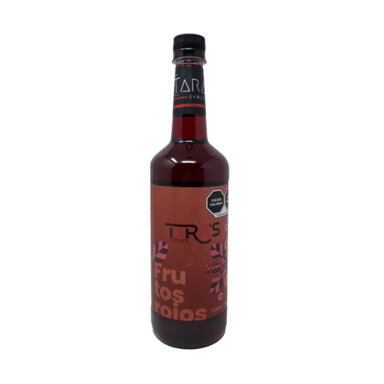 Imagen de Jarabe sabor frutos rojos para bebidas Tara's Syrups 1L
