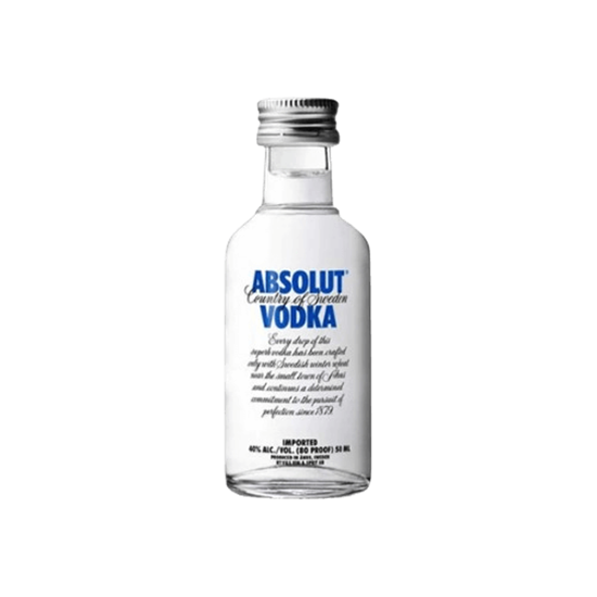 Imagen de Vodka Absolut mini botella 50ml
