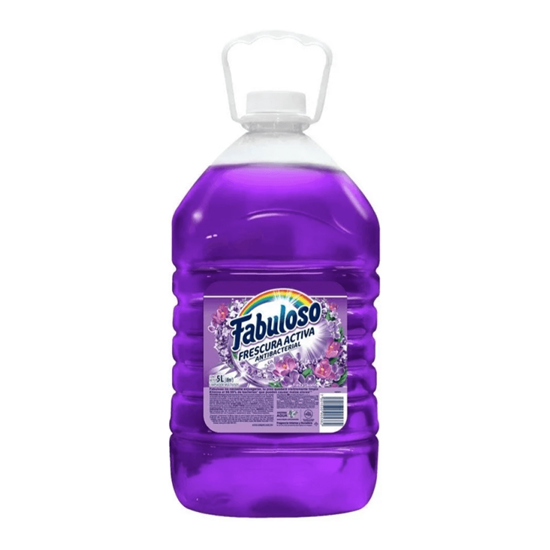 Imagen de Limpiador líquido Fabuloso Frescura Activa Fresca Lavanda 5L