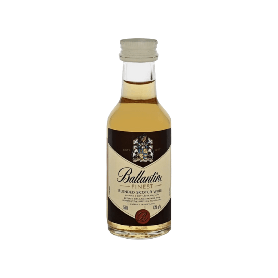 Imagen de Whisky escocés Ballantine's Finest mini botella 50ml