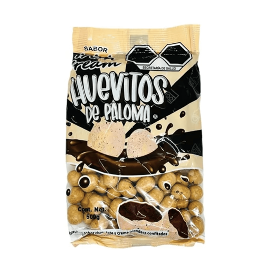 Imagen de Huevitos confitados de chocolate con crema irlandesa Dulces Gómez Huevitos de Paloma 500g
