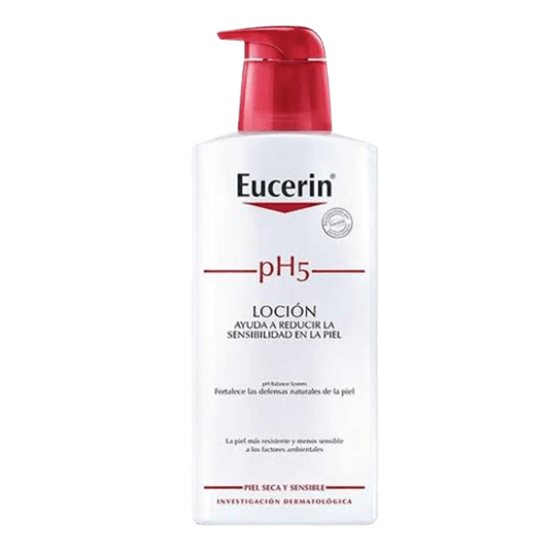 Imagen de Loción hidratante para piel seca y sensible Eucerin pH5 400ml (402g)