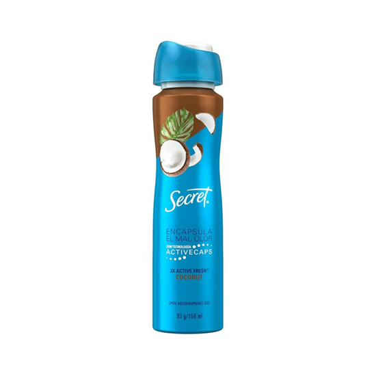 Imagen de Spray antitranspirante seco Secret Coconut 150ml