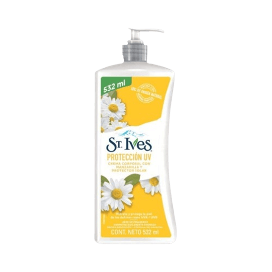 Imagen de Crema corporal con manzanilla y protector solar St. Ives Protección UV 532ml