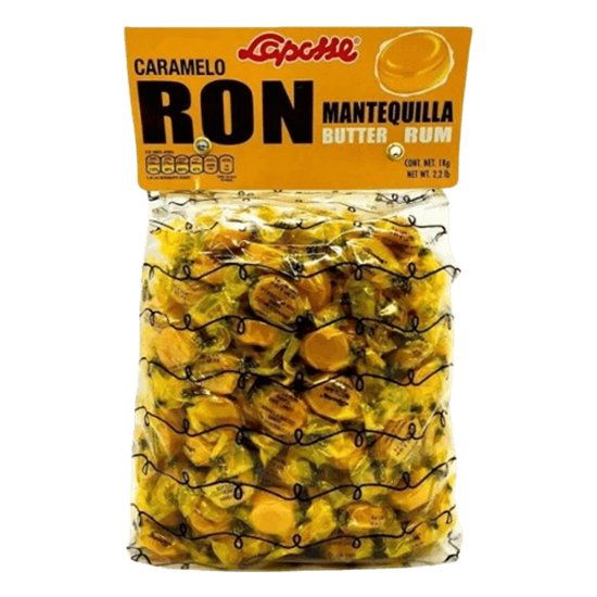 Imagen de Caramelo sabor ron mantequilla Laposse Butter Rum bolsa 1kg