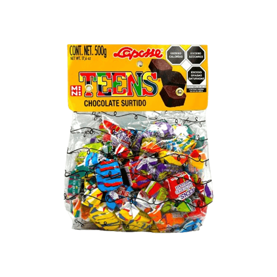 Imagen de Chocolates surtidos Laposse Mini Teens 500g