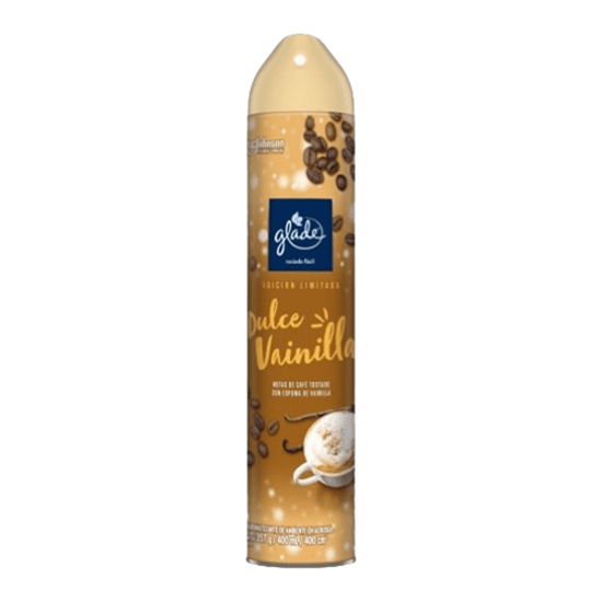 Imagen de Aromatizante de ambiente en aerosol Glade Dulce Vainilla 400ml (357g)