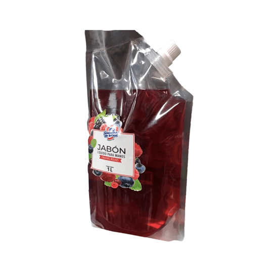 Imagen de Jabón líquido para manos Selección de la Casa frutos rojos refill pouch 1L