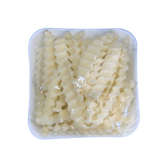 Imagen de Papa natural fresca cortada para papa a la francesa corte ondulado 350g