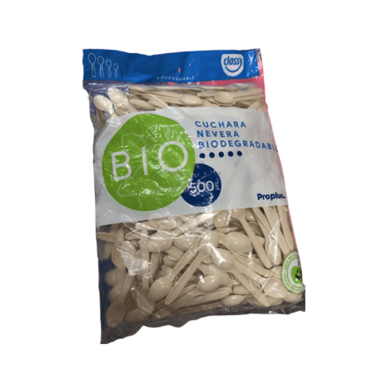 Imagen de Cuchara nevera biodegradable Proplus Classy Bio 500 pzas