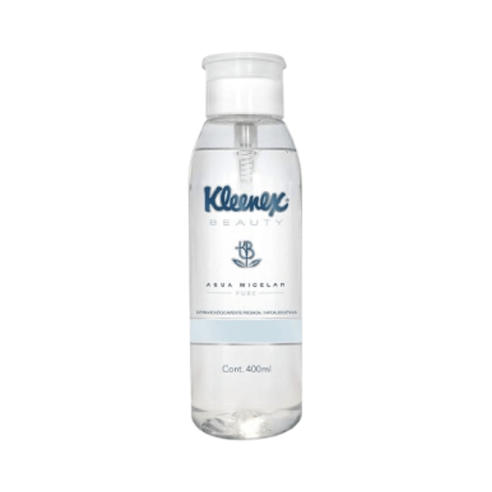 Imagen de Agua micelar desmaquillante Kleenex Beauty Pure 400ml