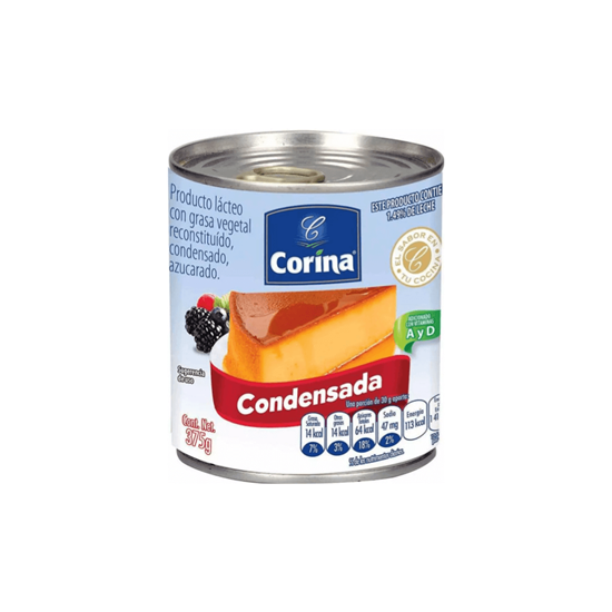 Imagen de Leche condensada Corina en lata 375g