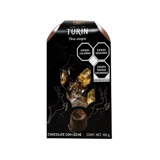 Imagen de Chocolate con leche Turín Para Siempre caja 100g