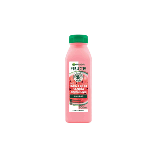 Imagen de Acondicionador vegano sin parabenos para cabello normal Garnier Fructis Hair Food Sandía Revitalizante 300ml