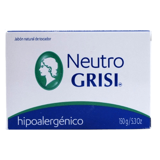 Imagen de Jabón de tocador hipoalergénico Grisi Neutro 150g