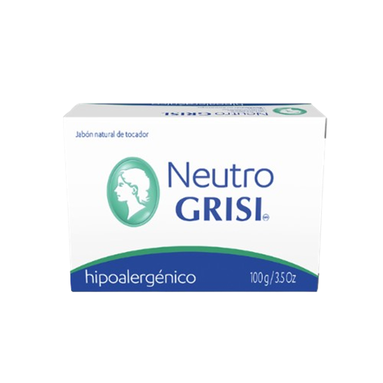 Imagen de Jabón de tocador hipoalergénico Grisi Neutro 100g