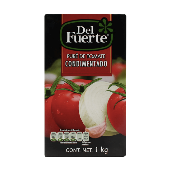 Imagen de Puré de tomate condimentado Del Fuerte 1kg