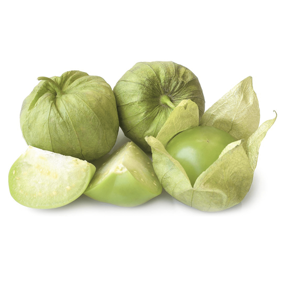 Imagen de Tomate verde con cáscara