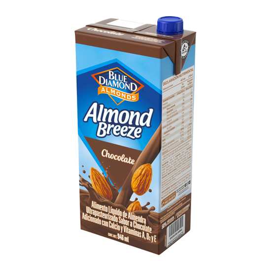 Imagen de Alimento líquido de almendra sabor chocolate Almond Breeze 946ml