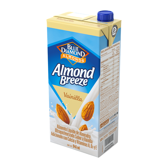 Imagen de Alimento líquido de almendra sabor vainilla Almond Breeze 946ml