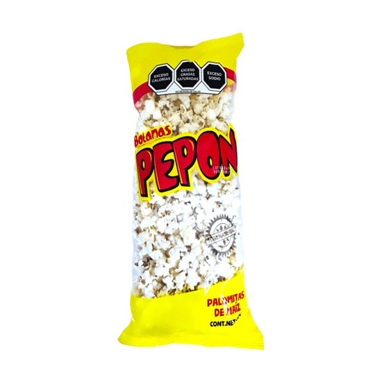 Imagen de Palomitas de maíz sabor natural Botanas Pepon 85g