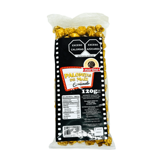 Imagen de Palomitas de maíz sabor caramelo Martina 120g