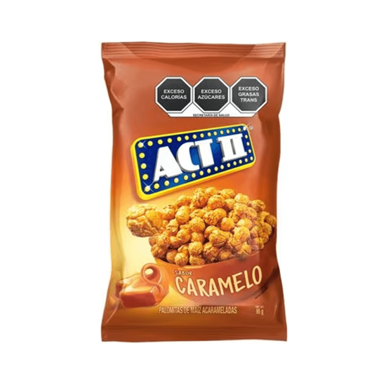 Imagen de Palomitas de maíz acarameladas Act II Caramelo 95g