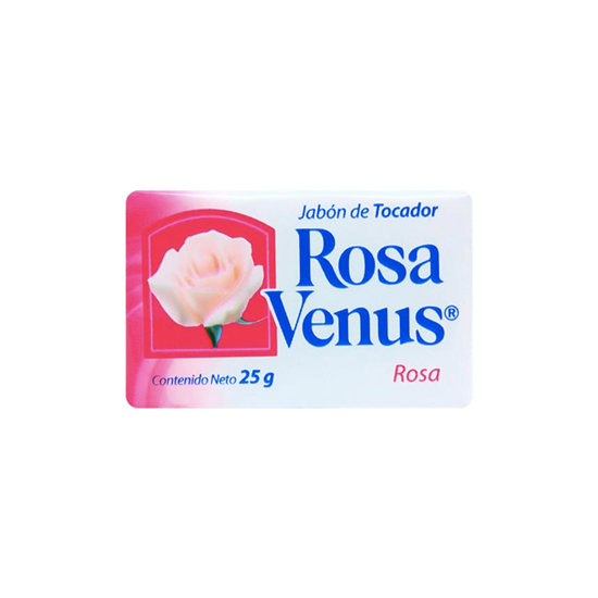 Imagen de Jabón de tocador Rosa Venus rosa 25g