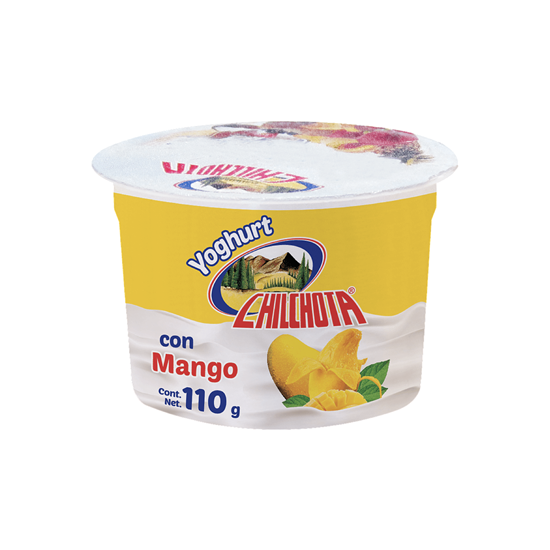 Imagen de Yoghurt sabor mango Chilchota en vaso 110g