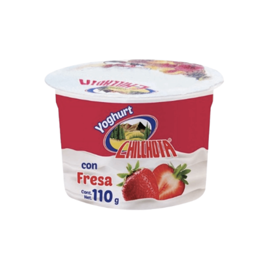 Imagen de Yoghurt sabor fresa Chilchota en vaso 110g