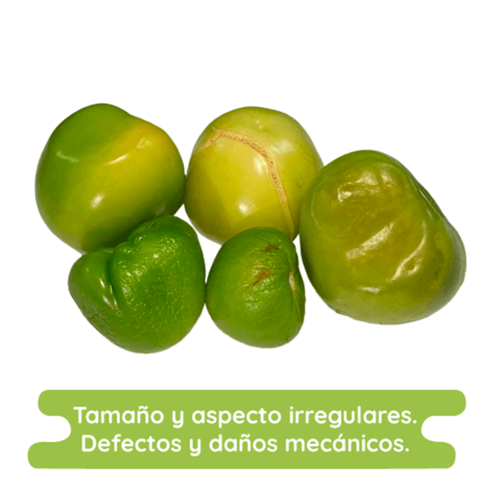 Imagen de Tomate verde económico sin cáscara para moler (para salsa)