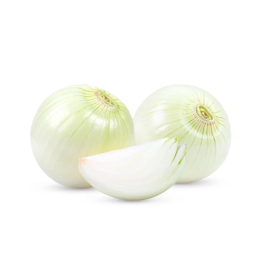 Imagen de Cebolla blanca limpia (pelada) mediana