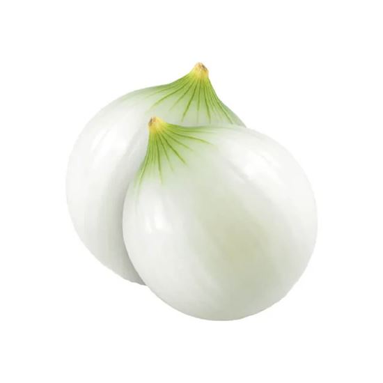Imagen de Cebolla blanca limpia (pelada) grande