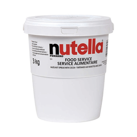 Imagen de Crema de avellanas con cacao Nutella Food Service cubeta 3kg