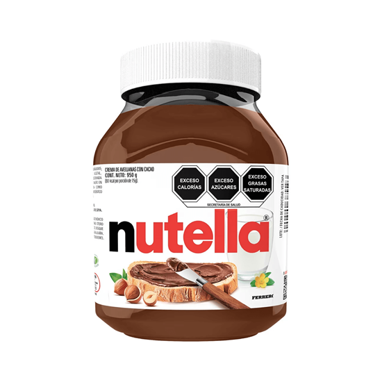 Imagen de Crema de avellanas con cacao Nutella 950g