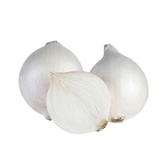 Imagen de Cebolla blanca sin pelar mediana
