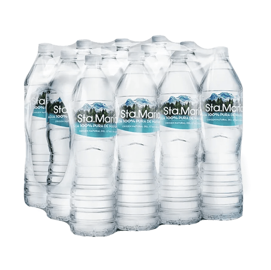 Imagen de Agua natural Santa María 12 pzas de 1.5L c/u