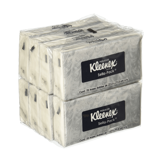 Pañuelos Kleenex Aromas 1 paquete con 6 pzas