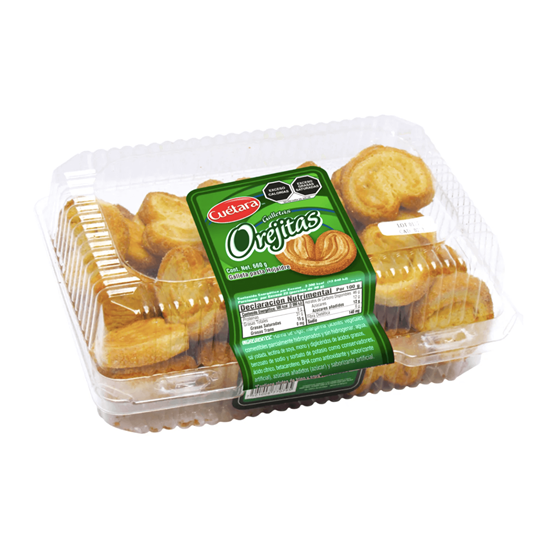 Imagen de Galleta pasta hojaldre Cuétara Orejitas 660g