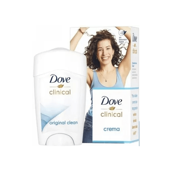 Imagen de Antitranspirante en crema para dama Dove Clinical Original Clean 96h 48g