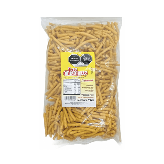 Imagen de Churros de harina de maíz Los Charritos Natural 900g