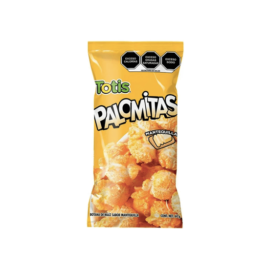 Imagen de Palomitas de maíz sabor mantequilla Totis 60g