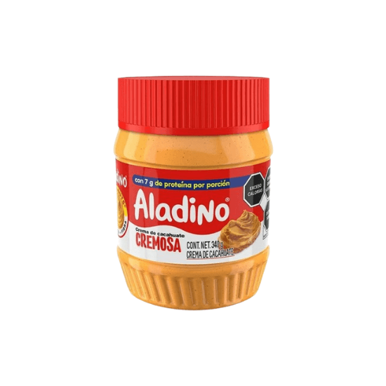Imagen de Crema de cacahuate cremosa Aladino 340g