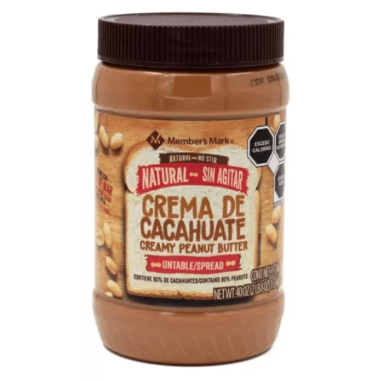 Imagen de Crema de cacahuate natural Member's Mark 1.13kg