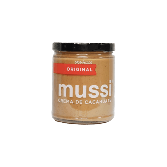 Imagen de Crema de cacahuate original Mussi Orgánica 250g