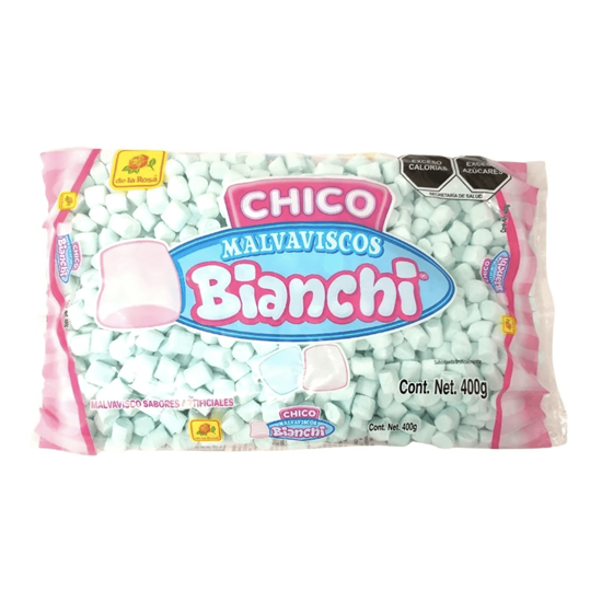 Imagen de Bombones azules De la Rosa Malvaviscos Bianchi Chico 400g
